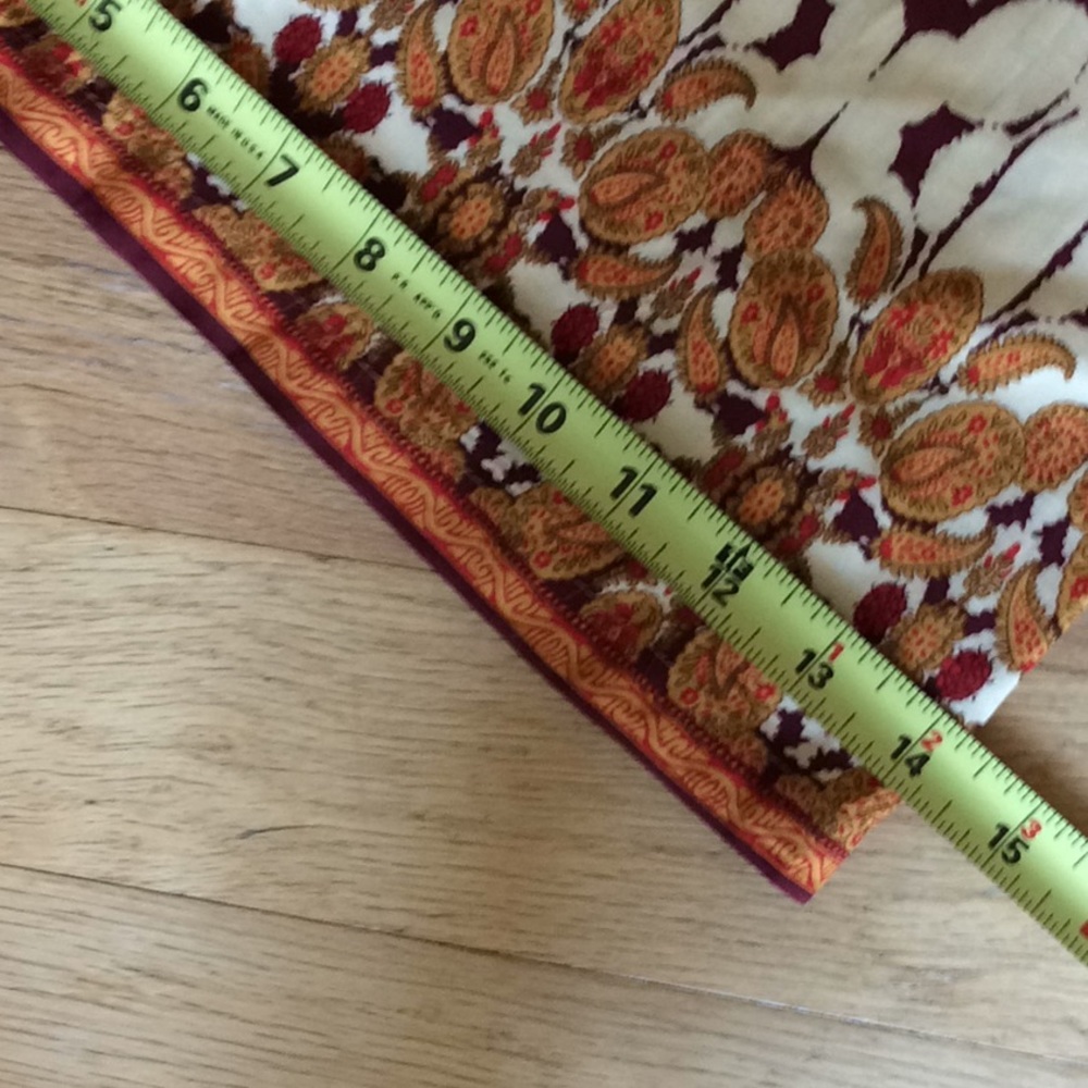 Joie Gorgeous border print wide leg pant by Joie - Women’s Large - Picture 8 of 11